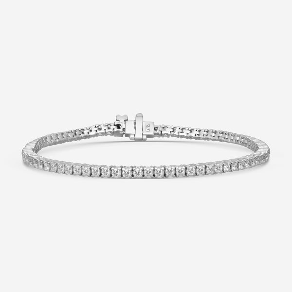 Ina Mar 14K White Gold 4-Prong 2.00ct Tennis Bracelet B1088B-FW-200F - THE SOLIST