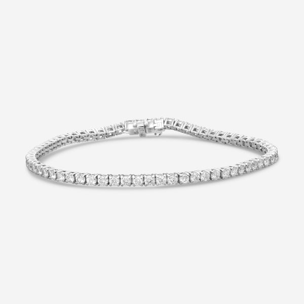 Ina Mar 14K White Gold 4-Prong 3.00ct Tennis Bracelet B1088C-FW-300F - THE SOLIST