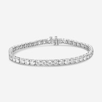 Ina Mar 14K White Gold 4-Prong 8.00ct Tennis Bracelet B1088G-FW-800F - THE SOLIST
