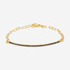 Sydney Evan Thin Bar 14K Yellow Gold Diamond Link Bracelet B16814BND-YB
