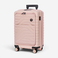 Bric's Ulisse Spinner 21" Carry On With Pocket Pink Suitcase B1Y08428.254