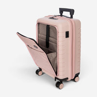 Bric's Ulisse Spinner 21" Carry On With Pocket Pink Suitcase B1Y08428.254