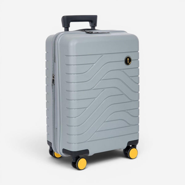 Bric's Ulisse Spinner 21" Grey Carry On Suitcase B1Y08430.004