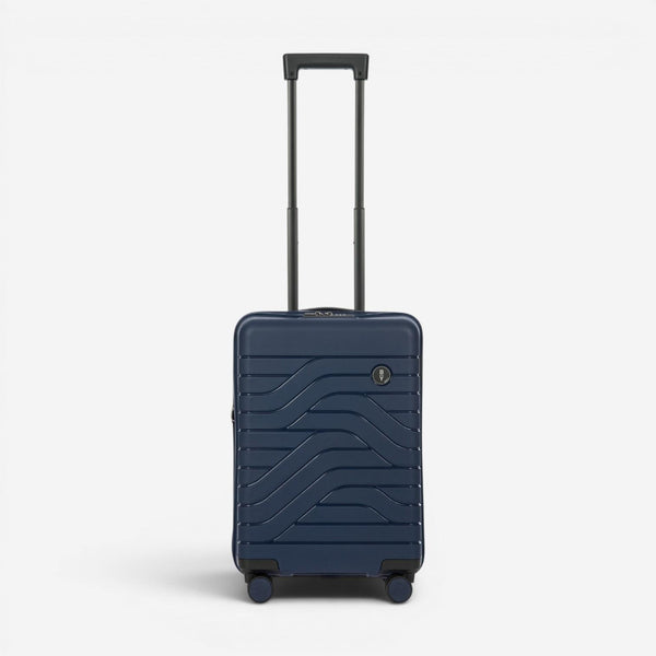 Bric's Ulisse Spinner 21" Ocean Blue Carry On Suitcase B1Y08430.050