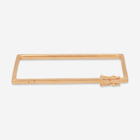 Sydney Evan 14K Rose Gold Diamond Rectangle Bangle Bracelet B26262-R