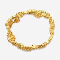 Suna 18K Yellow Gold Diamond Blossom Bracelet B3721Y