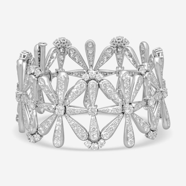 Suna Brothers 18K White Gold Diamond Bracelet B3690W