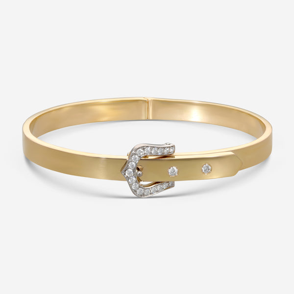 Suna Brothers 20K Rose Gold & 18K White Gold Diamond Bracelet B3716PGW