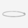Leslie Greene 18K White Gold Diamond Bangle Bracelet B52164W