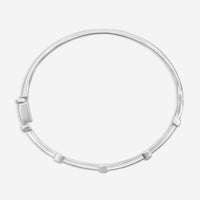 Leslie Greene 18K White Gold Diamond Bangle Bracelet B52163W