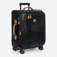 Bric's My Safari Spinner 21" Black Carry On Suitcase BAY18361.001 - THE SOLIST