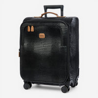 Bric's My Safari Spinner 21" Black Carry On Suitcase BAY18361.001 - THE SOLIST