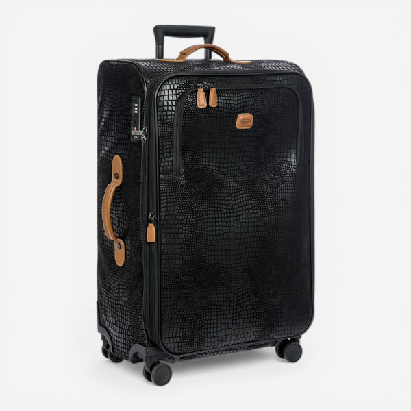 Bric's My Safari Spinner 27" Black  Expandable Suitcase BAY18362.001 - THE SOLIST