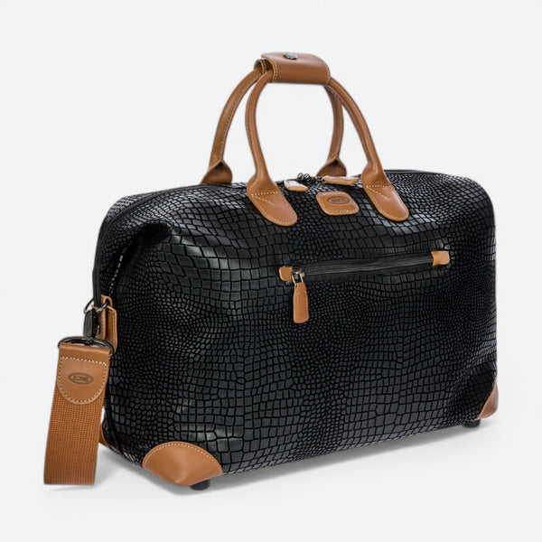 Bric's My Safari Spinner 18" Black Carry On Duffle Bag BAY30203.001 - THE SOLIST