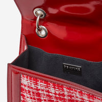 Dolce & Gabbana Red Patent Leather Shoulder Bag 108593
