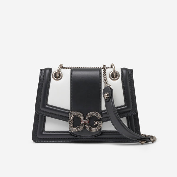 Dolce & Gabbana Black Leather Shoulder Bag Bb6676Ax38489697 - THE SOLIST