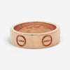 Cartier Love 18K Rose Gold Band Ring Sz. 4.5 CRB4084800