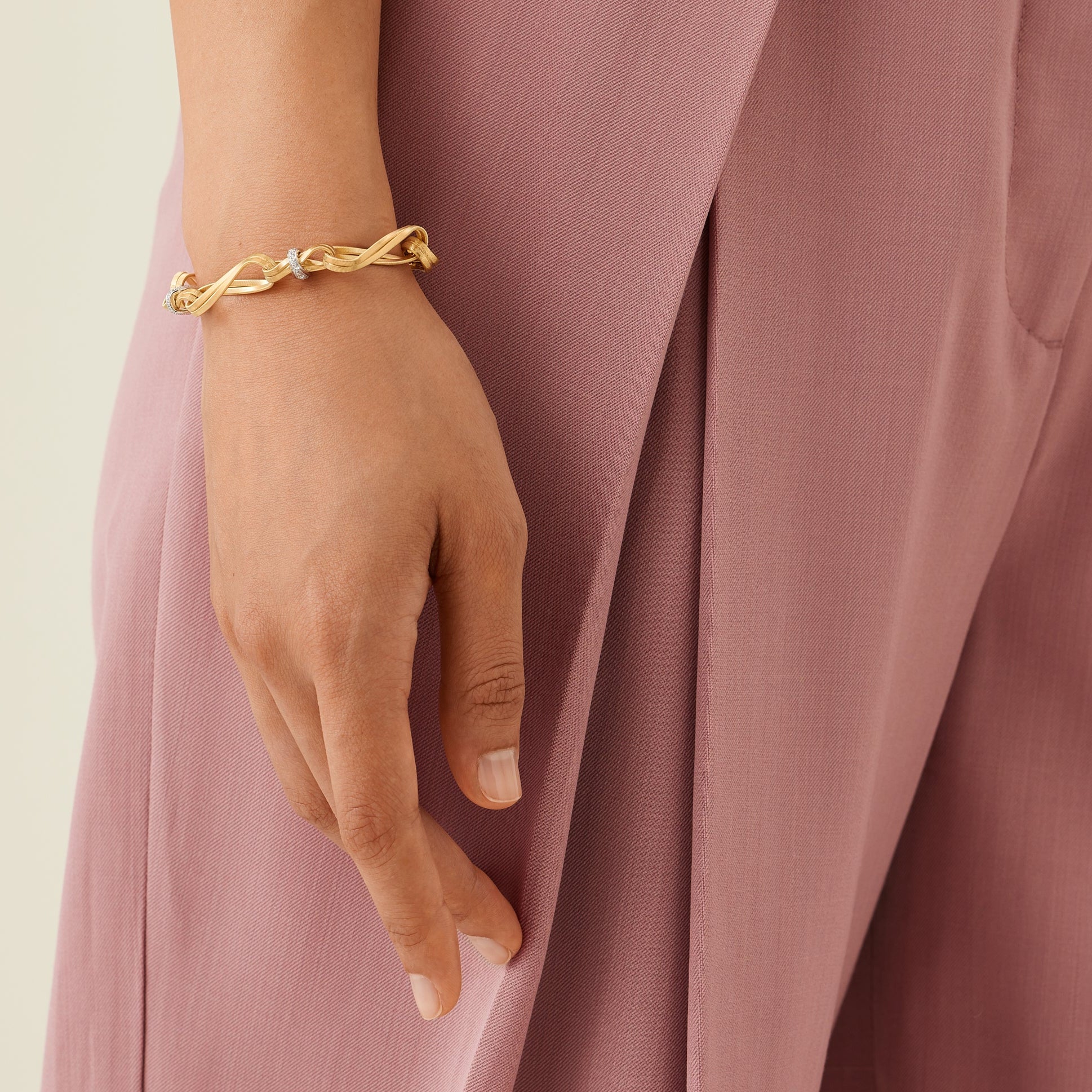 Marco Bicego Marrakech Onde 18K Yellow Gold Bracelet BG847_B_YW_M5 - THE SOLIST