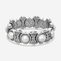 Konstantino Kassandra Sterling Silver Pearl Bracelet BKJ429-122