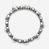 Konstantino Kassandra Sterling Silver Pearl Bracelet BKJ429-122