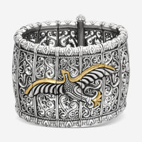 Konstantino Paradise Sterling Silver & 18K Yellow Gold Bracelet BKJ683-130