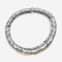 Konstantino Paradise Sterling Silver & 18K Yellow Gold Bracelet BKJ683-130