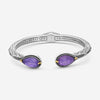 Konstantino Gen K 2 Sterling Silver & 18K Yellow Gold Amethyst Bracelet BKJ735-6 - THE SOLIST