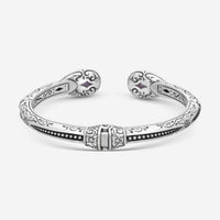 Konstantino Gen K 2 Sterling Silver & 18K Yellow Gold Amethyst Bracelet BKJ735-6 - THE SOLIST