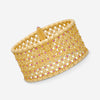 Konstantino Melissa 18K Yellow Gold and Pink Sapphire Wide Bracelet BKJ531-130 - THE SOLIST