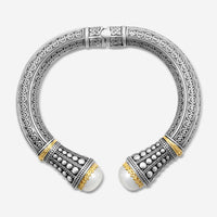 Konstantino Pearl Clas Sterling Silver & 18K Yellow Gold Pearl Bracelet BMK4202 - THE SOLIST