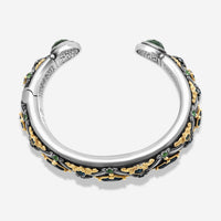 Konstantino Nemesis Sterling Silver & 18K Yellow Gold Pearl, Amethyst, & Topaz Bracelet BMK4371-402-CUT