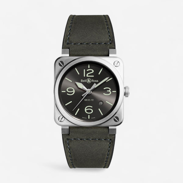 Bell & Ross Br 03-92 Stainless Steel Automatic Men's Watch BR0392-GC3-ST/SCA