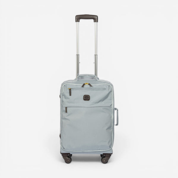 Bric's X-Collection Spinner 21" Gray Carry On Suitcase BXL88117.522 - THE SOLIST