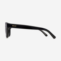 Bally Men's H-Shiny Black & Smoke Square Sunglasses BY0033-H