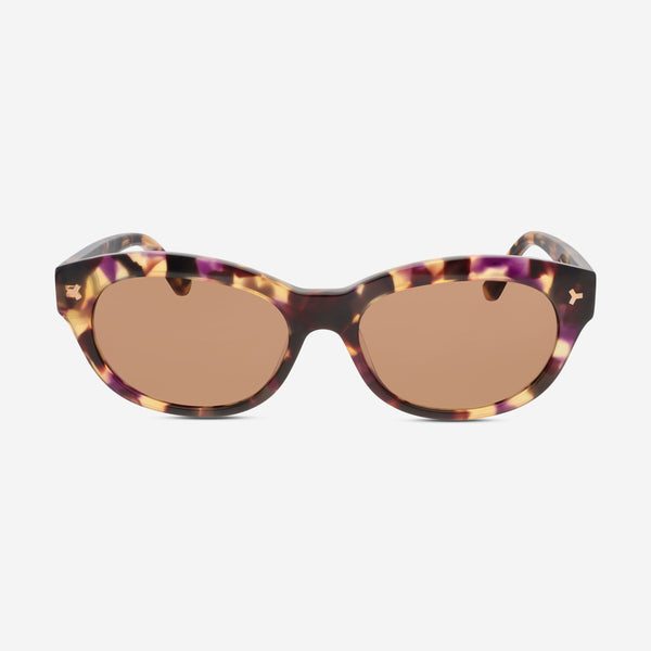 Bally Women's Colored Havana & Brown Cat-Eye Sunglasses BY0070
