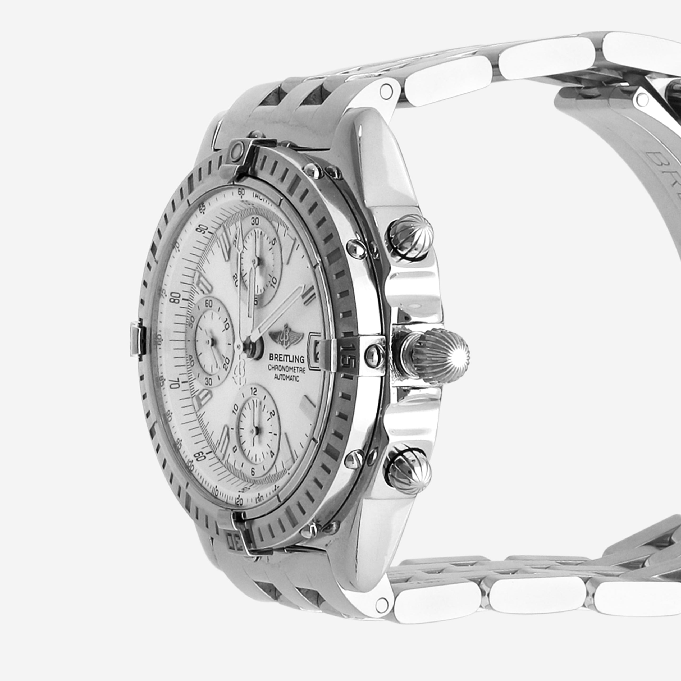Breitling Chronomat Stainless Steel Chronomat Automatic Men's Watch A13352