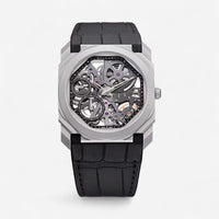 Bulgari Octo Finissimo Titanium Skeleton Manual Wind Men's Watch 102714