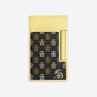 S.T. Dupont Trinidad 55th Anniversary Yellow Gold Plated &Lacquer Lighter C16
