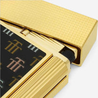 S.T. Dupont Trinidad 55th Anniversary Yellow Gold Plated &Lacquer Lighter C16