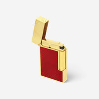 S.T. Dupont Line 2 Perfect Ping Horse Mane Red Lacquer Lighter C16089CL