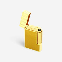 S.T. Dupont Line 2 Honey Yellow Lacquer & Gold Dragon Lighter C16630