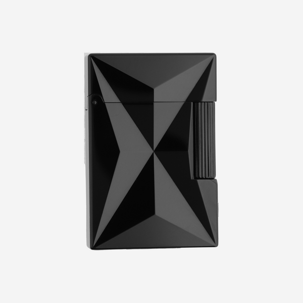 S.T. Dupont Line 2 Fire X Black Brass Small Model Lighter C18612