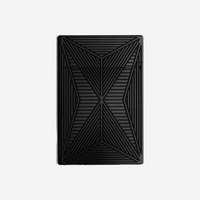 S.T. Dupont Line 2 Fire X Black Brass Small Model Lighter C18612