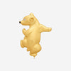 Suna 18K Yellow Gold Sapphire & Diamond Bear Pin P7142SY