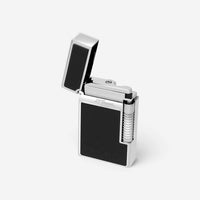 S.T. Dupont LeGrand Black Lacquer & Palladium Lighter C23010