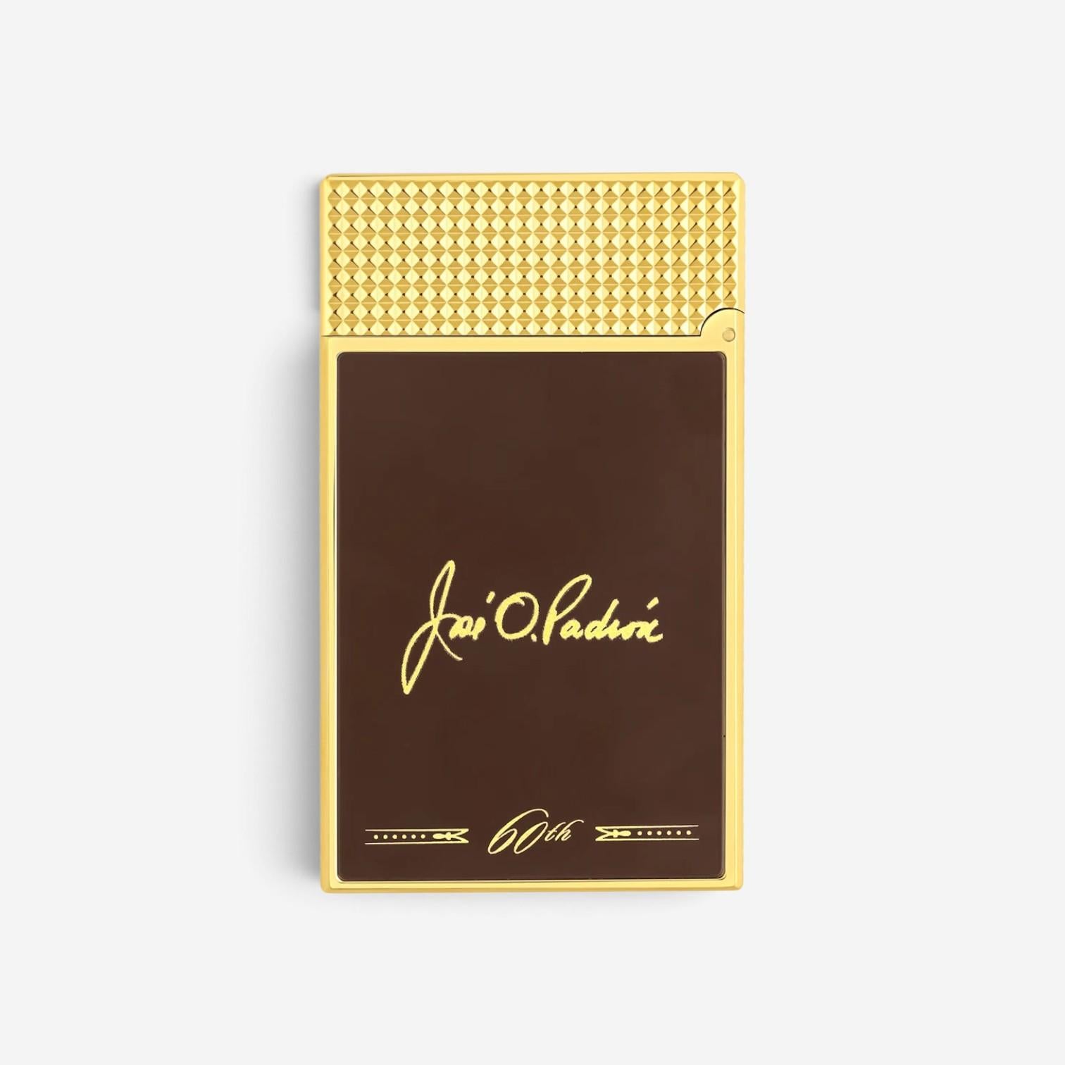 S.T. Dupont Padron 60th Anniversary Padrón Lacquer Gold LeGrand Lighter C23014
