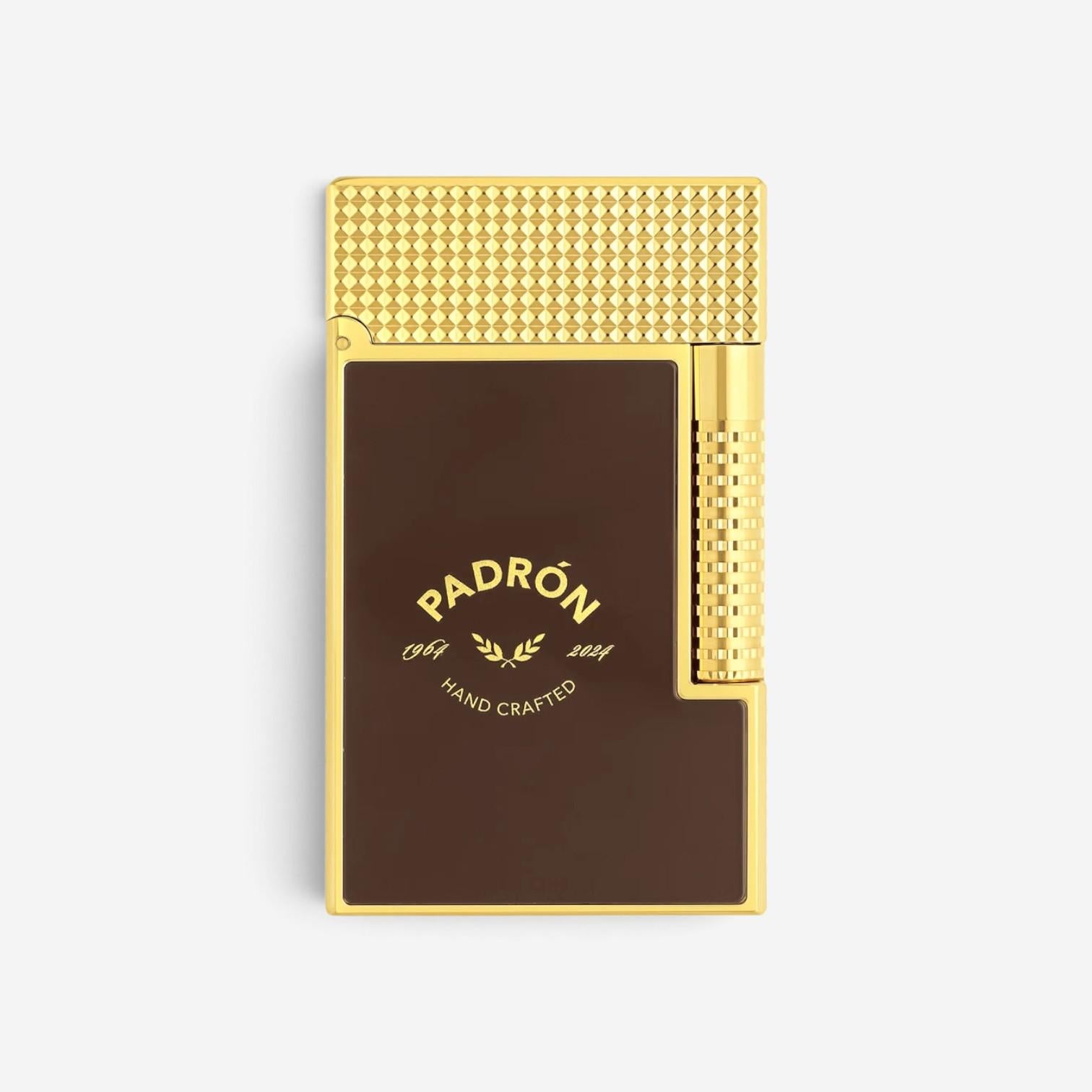 S.T. Dupont Padron 60th Anniversary Padrón Lacquer Gold LeGrand Lighter C23014