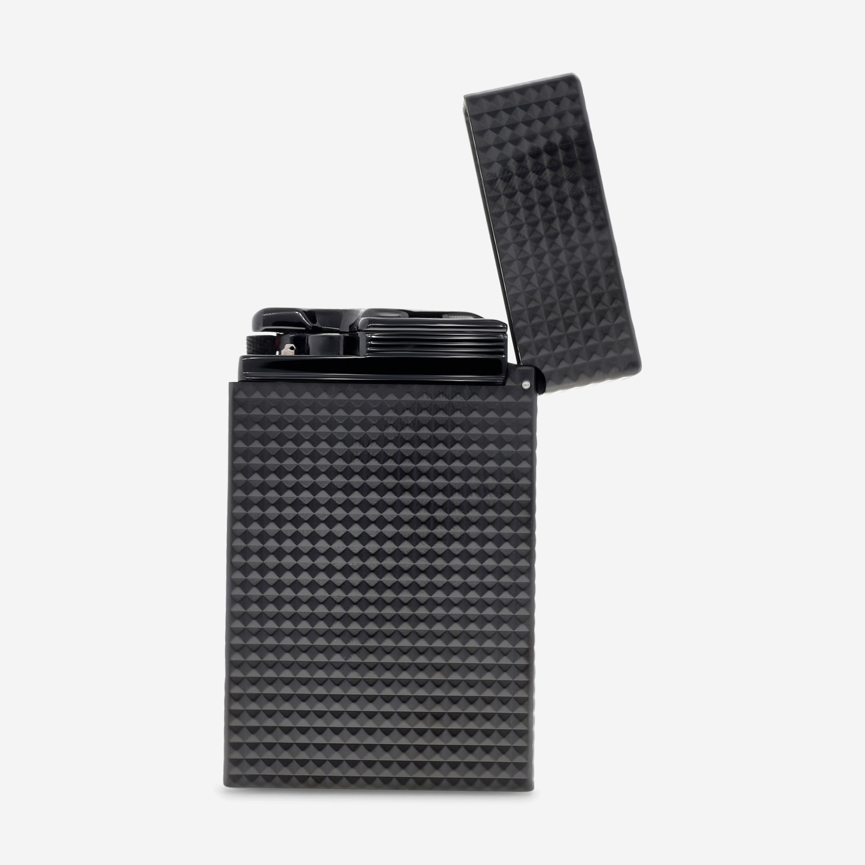 S.T. Dupont Le Grand Fluo Neon Blue Matte Black Metal Lighter C23071
