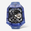 Aventi Royal Blue Sapphire Crystal Tourbillon Manual Wind Men's Watch A11-02