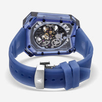 Aventi Royal Blue Sapphire Crystal Tourbillon Manual Wind Men's Watch A11-02